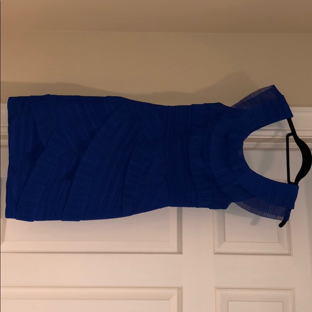 Blue BCBG dress